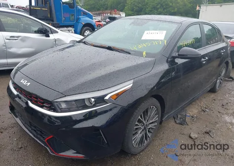 2022 Kia Forte Gt-Line из США, поврежденный, VIN 3KPF54AD0NE444708